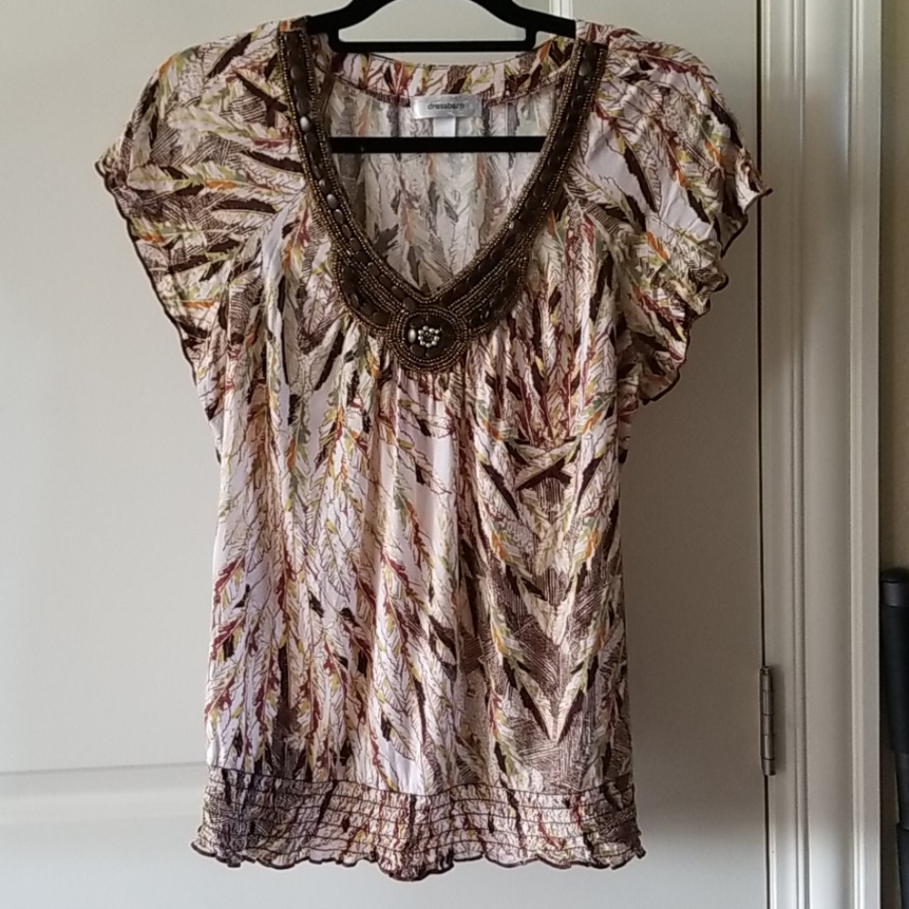 Women's v-neck top